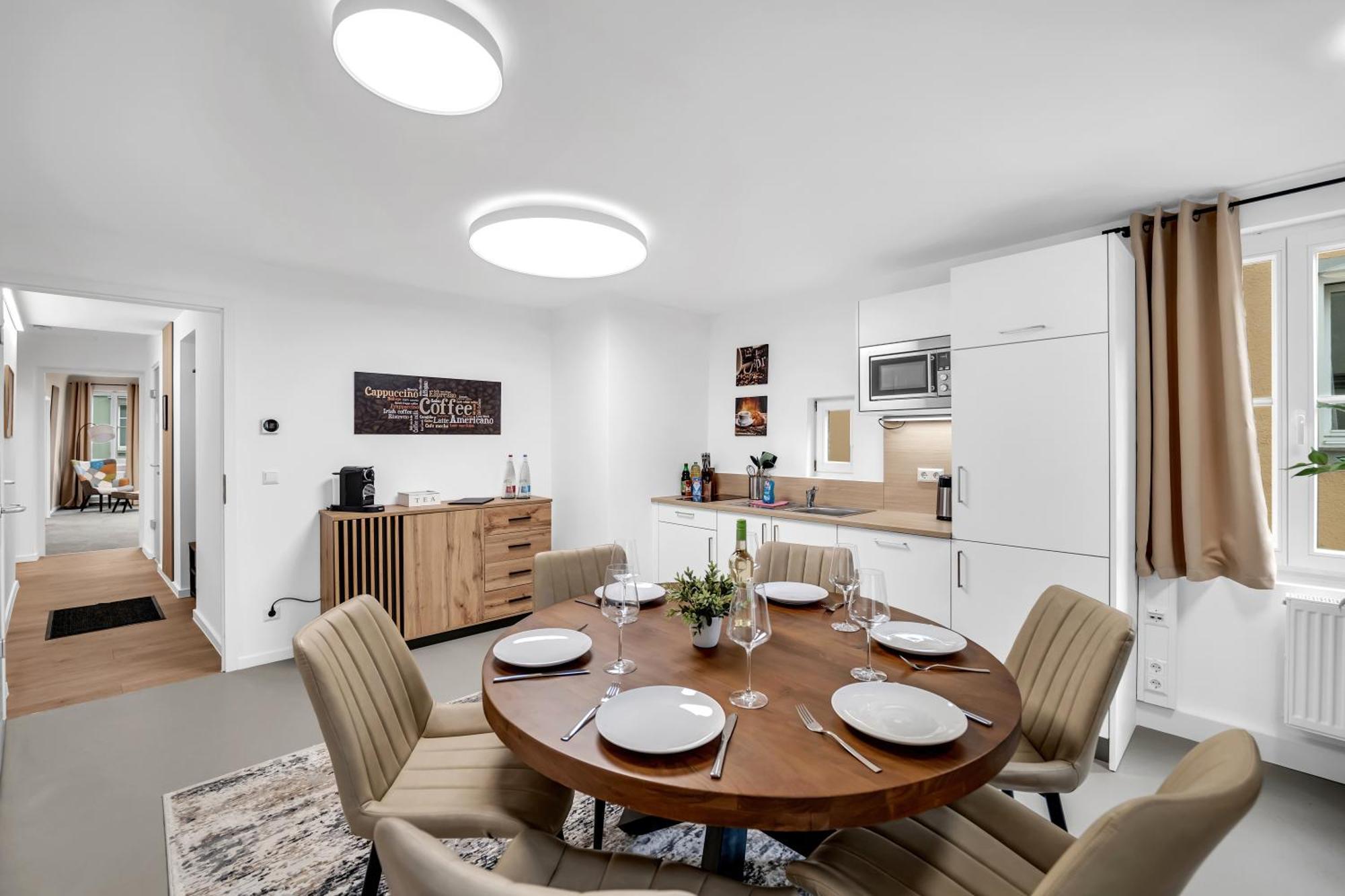 Apartment Inhome - Zentral - Kueche - Tv - Netflix